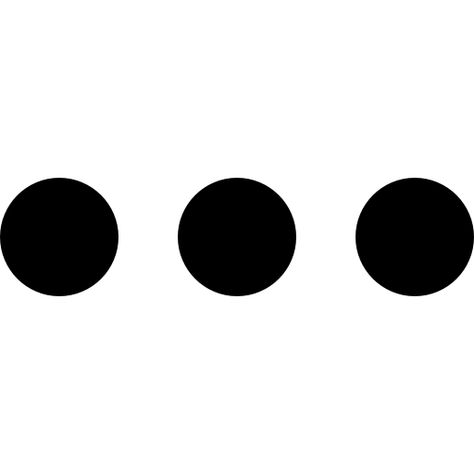 Three dots more indicator | Free Icon #Freepik #freeicon #freedots #freethree #freemore #freeindicator Dot Png For Editing, Copy And Paste Fonts, Google Material Design, Bubble Letter Fonts, Font Bubble, Minimal Font, Dot Icon, Instagram Font, Old English Font