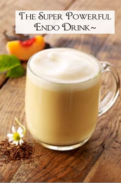 Endo Diet, Fertility Diet, Natural Fertility, Rooibos Tea, Tea Latte, Health Remedies, Herbal Remedies, Healthy Drinks, Natural Health