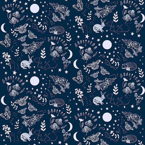 Celestial fox, Crystal, pattern design, Celestial Print Pattern, Spiritual Patterns Design, Celestial Screensaver, Constellation Pattern Design, Crystal Pattern Wallpaper, Witchy Pattern Design, Crystal Pattern Design, Galaxy Pattern Design, Celestial Pattern Design