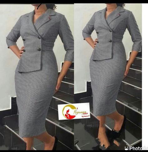 Official Blouses For Ladies, Dresses Wardrobe, Female Elegance, Office Wear Women Work Outfits, Office Wear Outfit, Suit Gown, Official Wear, Corporate Outfit, Office Wears