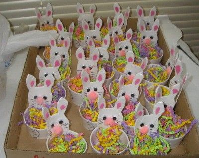 Easter Craft for Nursing Home Residents | ThriftyFun Easter Crafts For Seniors, Bingo Prizes, Elderly Crafts, Nursing Home Crafts, Easter Craft Ideas, Nursing Home Gifts, School Fair, Easter Favors, Holidays Ideas