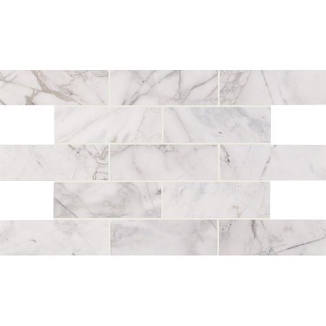 Honed Marble Floor, Marble Subway Tile, Carrara Tiles, Marble Subway Tiles, Honed Marble, Large Format Tile, Tile Saw, Marble Mosaic Tiles, Marble Surface