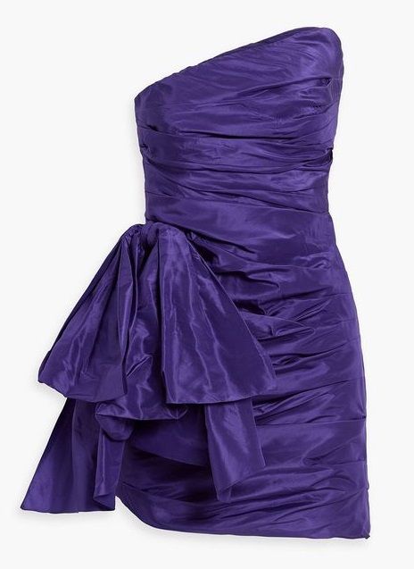 Carolina Herrera Skirt, Cute Dresses For Dances, Png Outfits, Purple Short Dress, Bm Dresses, Semi Dresses, Cute Formal Dresses, Recruitment Outfits, Color Dresses