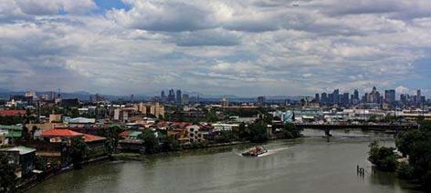 Pasig River River Philippines, Pasig River, Manila Bay, San Pedro Sula, Industrial Development, Colourful Buildings, Manila Philippines, World Cities, Nature Adventure