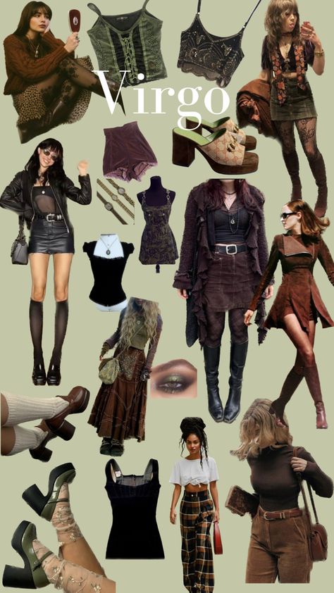 Virgo Outfits, Rising Aesthetic, Virgo Aesthetic, Venus In Virgo, Queen Of Halloween, Venus In Leo, Leo Rising, Venus Fashion, Aesthetic Tumblr