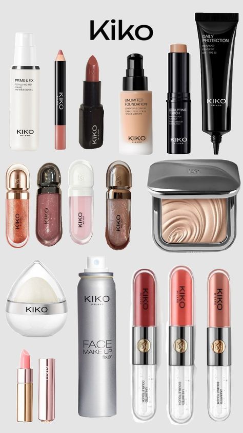 #kiko Kiko Milano Best Products, Best Kiko Products, Kiko Makeup Products, Kiko Milano Aesthetic, Kiko Aesthetic, Kiko Products, Kiko Milano Makeup, Makeup Kiko, Kiko Makeup