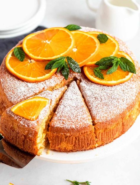 Best Orange Cake, Orange Flavoured Cake, Lemon Curd Cake, Orange Dessert, Citrus Cake, Moist Lemon Cake, Orange Cake Recipe, Dessert Aux Fruits, Lemon Pound Cake