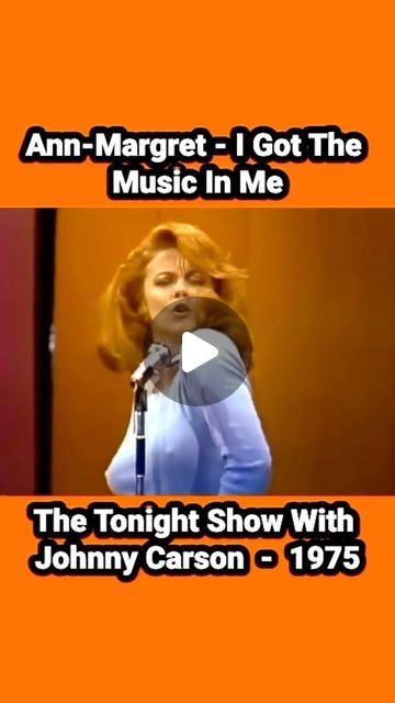 Peter Morley on Instagram: "Ann-Margret’s unforgettable performance on “The Tonight Show With Johnny Carson” singing “I Got The Music In Me” in 1975! Make sure you WATCH until the end when she speaks with Johnny Carson about her ENERGY! 😱😂👏👏🎬" Ann Margaret, Johnny Carson, Ann Margret, The Tonight Show, Tonight Show, Make Sure, Fashion Models, The End, Singing