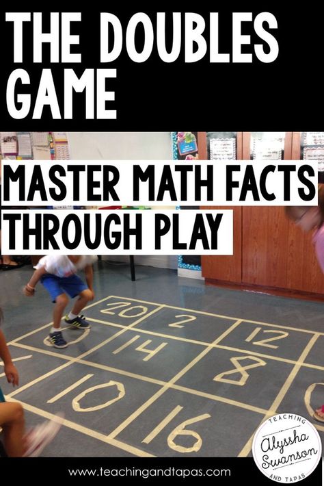 Online Math Games, Doubles Facts, Math Night, Math Games For Kids, Math Intervention, Fun Math Games, Math Tutor, Math Methods, Mental Math