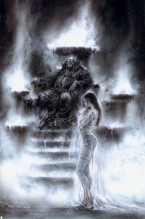 Luis Royo Luis Royo, Figure Sketching, High Fantasy, Fantasy Warrior, Art Inspiration Painting, Fantasy Illustration, Fantastic Art, Eye Art, Gothic Art