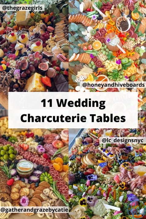 Beach Wedding Charcuterie Board, Charcuterie Layout On Table, Easy Charcuterie Table Ideas, Charcuterie Board Wedding Appetizers, Grazing Tables For Weddings, Wedding Party Charcuterie Board, Rustic Grazing Table Weddings, Items For Grazing Table, Charcuterie Board For Wedding Tables