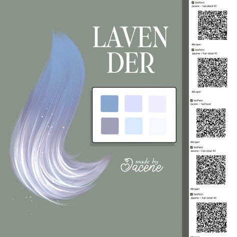 Ibis Paint Brush Code Design, Ibis Paint Color Palette Code, Color Palette For Hair, Anime Hair Color Palette, Color Palette For Ibis Paint, Ibis Paint X Color Palette, Ibis Paint X Brushes Qr Code Hair, Anime Hair Color Ideas, Ibis Paint Palette