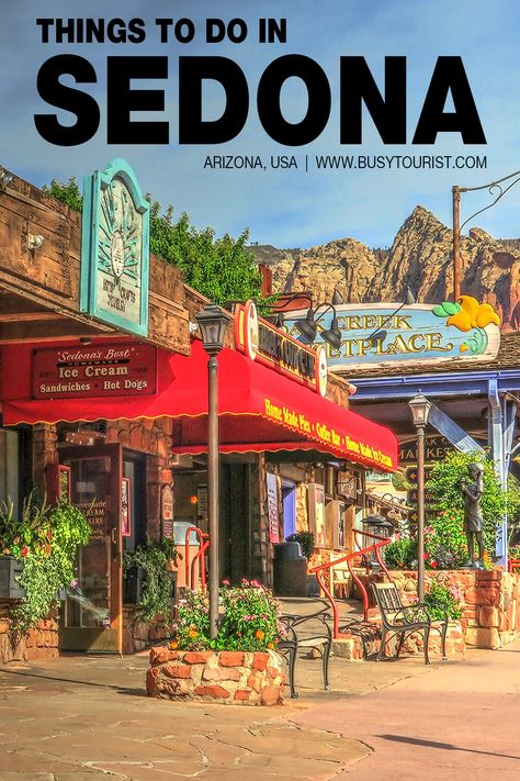 Sedona Bucket List, Sedona Things To Do, Beautiful Places In The Us, Sedona Arizona Travel, Things To Do In Sedona, Arizona Travel Guide, Sedona Travel, Sedona Vacation, Arizona Restaurants