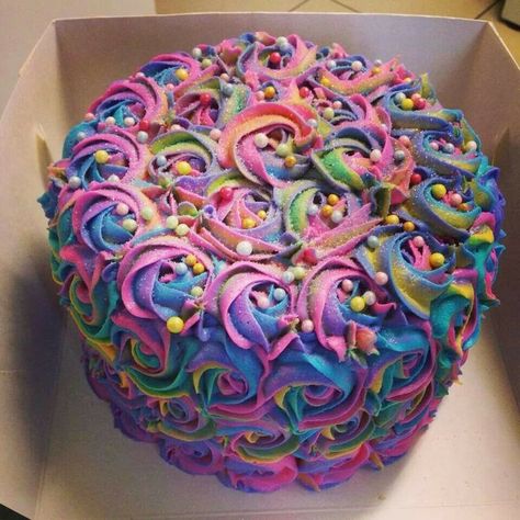 Rainbow Cake, Cakes Cupcakes, Cake Ideas, Birthdaycake, Awesome Cake, Party Ideas, Birthday Cakes Super Torte, Colorful Cake, Pastel Cupcakes, Cupcakes Decorados, Gateaux Cake, Colorful Cakes, Unicorn Cake, Rainbow Cake, Love Cake