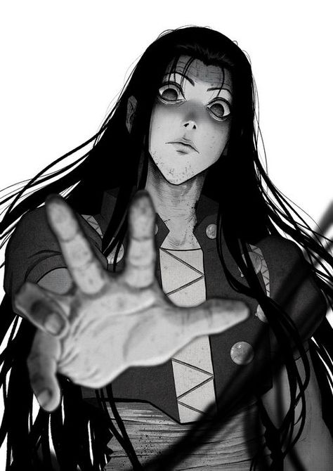 Illumi Zoldyck, Hunter X Hunter, Twitter, Hair, Anime, White, Black, Instagram, Art