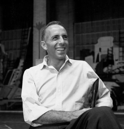 From NYPL's Blogs: Surprises in the Jerome Robbins Audio Collection http://www.nypl.org/blog/2012/05/30/surprises-jerome-robbins-audio-collection Tony Robbins Priming, Tony Robbins Books, Jerome Robbins, Robert Wilson Theatre, Ballet Boys, Robinson Crusoe, Ballet Theater, Best Director, American Ballet Theatre