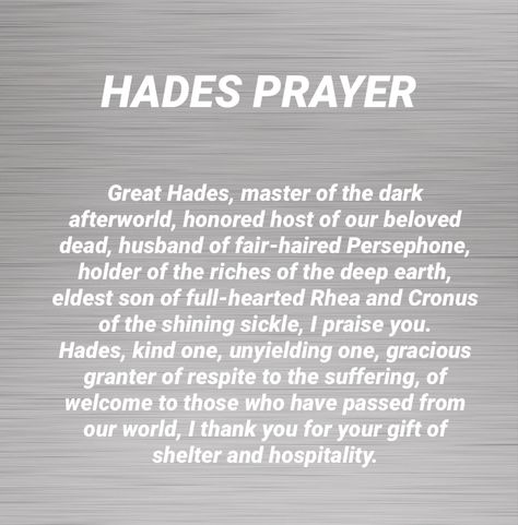 Witchcraft Diety Work Hades, Hades Information, How To Pray To Greek Gods, Offerings To Hades, Hades Correspondences, Hades Sigil, Hades Deity Work, Hades Worship, Hades Witchcraft