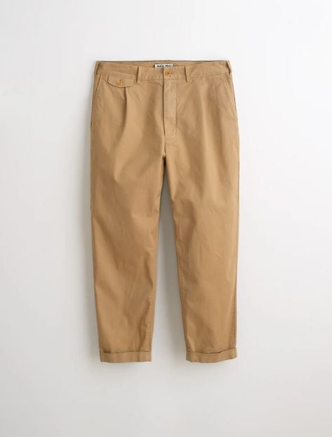 Men's Chino Pants + Shorts – Alex Mill Button Fly Pants, Pleated Pant, Alex Mill, Roll Neck Sweater, Mens Chinos, Recycled Denim, Work Jackets, Dark Khaki, Chino Pants