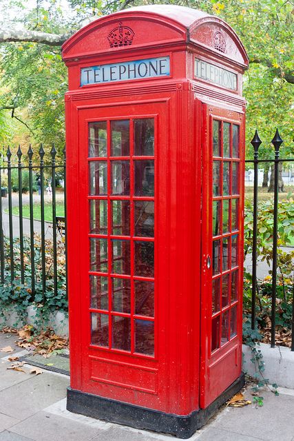 London - Classic red telephone booth. England Telephone Booth, British Phone Booth, Red Telephone Booth, London Telephone Booth, London Phone Booth, Red Phone Booth, Red Telephone Box, Red Telephone, Telephone Box