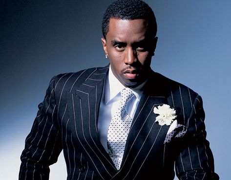 WOW Happy 46th Birthday, Sean “Puff Daddy, Diddy, P. Diddy” Combs: 12 Things You Probably Didn’t Know About The Hip-Hop Icon Sean Diddy Combs, Sean Combs, A Man In A Suit, Diddy Combs, Man In A Suit, Sean John, Dapper Gentleman, Entertainment Music, Pin Stripe