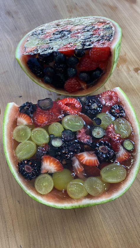 My Healthy Dish - Watermelon Fruit Jello Fruit Jello, My Healthy Dish, Jello With Fruit, Healthy Summer Snacks, Watermelon Fruit, Watermelon Recipes, Fruit Slice, Summer Snacks, Recipe Video