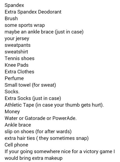 What to pack in your volleyball bag Volleyball Conditioning, Volleyball Tryouts, Bag Workout, Volleyball Bag, Volleyball Memes, Volleyball Gear, Soccer Bag, Volleyball Skills, Basketball Tricks