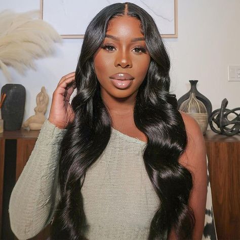 34Inch Body Wave Lace Frontal Wigs Human Hair Preplucked Natural Color 13x4 Body Wave Human Hair Lace Wigs For Women Density 180 Body Wave Hairstyles, Body Wave Wigs, Hd Lace Frontal, Deep Wave Hairstyles, Wigs Human Hair, Colored Wigs, Securely Attached, Body Wave Wig, Body Wave Hair