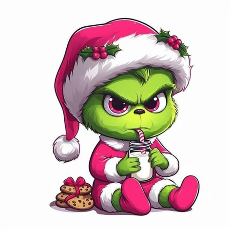 Cute Grinch Drawing, Grinch Cartoon Drawing, Grinch Christmas Art, Grinch Bebe, Drawing Grinch, Cartoon Grinch, Immagini Grinch, Christmas Cartoon Pictures, The Grinch Pictures