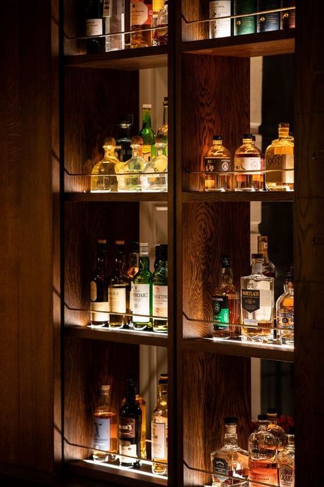 Night Hawk, Bourbon Room, Home Bar Setup, Whiskey Room, Bar Setup, Home Bar Rooms, Whisky Bar, Whiskey Bar, Home Bar Designs