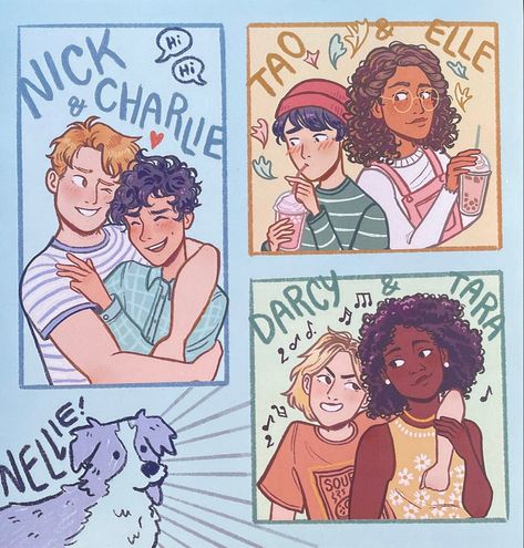 Heartstopper Webtoon, Alice Osman, Alice Oseman, Heart Stopper, Alice Book, Lgbtq Funny, Love Is, Bullet Journals, Owl House