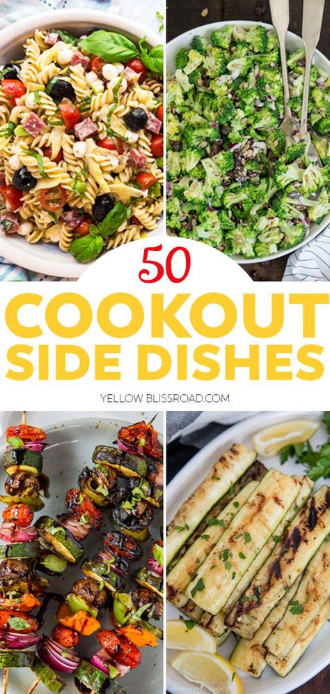 Side Dishes For Summer, Refreshing Salads, Savory Dips, Grilled Side Dishes, Cookout Sides, Barbecue Sides, Barbecue Side Dishes, Cookout Side Dishes, Bbq Side Dishes