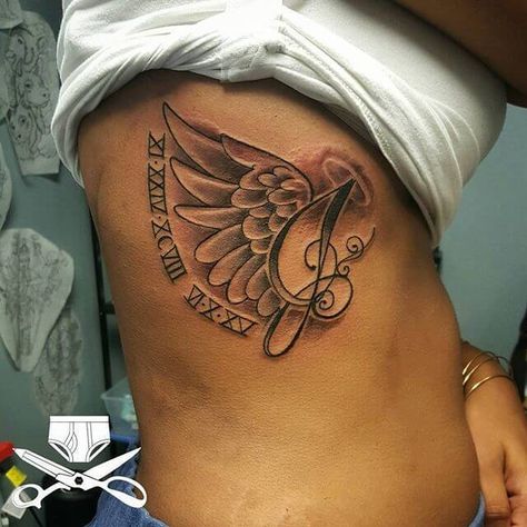 100 Angel Tattoo Ideas for Men and Women - The Body is a Canvas #angeltattoos #tattooideas Peace Tattoo Designs, Peace Tattoo, Rip Tattoo, Peace Tattoos, Brother Tattoos, Roman Numeral Tattoos, Remembrance Tattoos, Wing Tattoo Designs, Female Tattoos