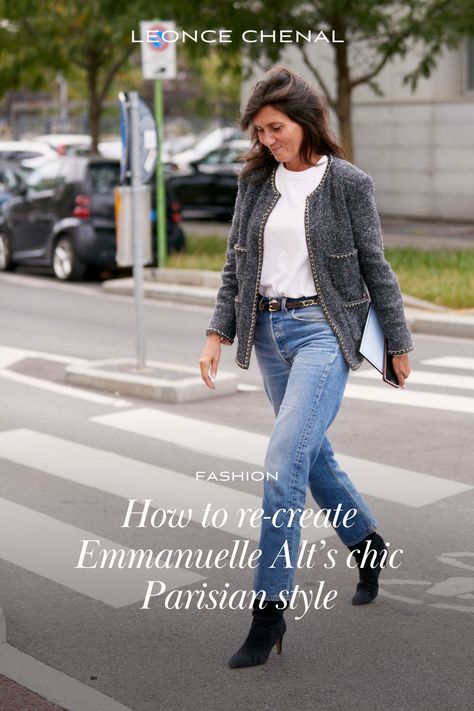 Emmanuel Alt Style, Emmanuelle Alt 2023, Emmanuelle Alt Style 2024, Chic Rock Outfit, French Rock Style, Eleonore Toulin Style, Emanuelle Alt 2023, Emmanuelle Alt Style 2023, Emanuelle Alt Streetstyle