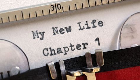 new-life-chapter-1 My New Life, How To Move Forward, Falling Out Of Love, Chapter One, Never Too Late, Psychology Facts, Forgiving Yourself, Fresh Start, New Years Resolution