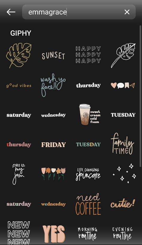 Ig story giphy gif FB Facebook social media emoji status Instagram Facebook creative ideas words beautiful Creative Instagram Names, Instagram Story App, ملصق بحث, Zestaw Ikon, Instagram Font, Clever Captions For Instagram, Instagram Captions Clever, Instagram Editing Apps, Gif Instagram