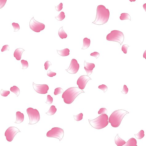 Sakura Petals Drawing, Flower Petals Falling Drawing, Falling Flowers Drawing, Falling Blossom, Falling Drawing, Petals Falling, Sakura Petals, Find Wallpaper, Anime Flower