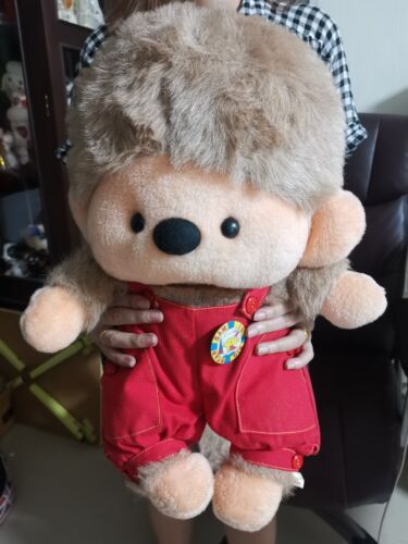 vintage stuffed monkey monchhichi is big star sam by IKB japan tokyo Doll 20" | eBay Hand Sewn Stuffed Animals, Japan Monkey, Vintage Plushies, 70s Dolls, Vintage Baby Toys, Vintage Plush Toys, Stuffed Monkey, Vintage Stuffed Animals, Plush Monkey