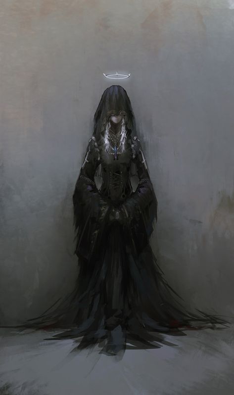 ArtStation - The Renaissance of Darkness, Novelance - Pixiv Fantasia, World Of Darkness, Gothic Aesthetic, Dark Art Illustrations, Fantasy Aesthetic, Dark Souls, The Darkness, Dnd Characters, Character Portraits