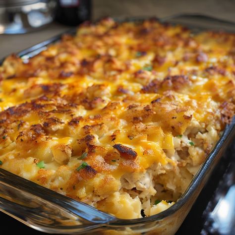 Chicken Hashbrown Casserole - cooking art Chicken With Hashbrowns Recipe, Chicken Hash Brown Casserole, Chicken Hashbrown Casserole Crockpot, Chicken And Hashbrown Recipes, Recipe With Hashbrowns, Hashbrown Chicken Casserole, Hash Brown Chicken Casserole, Crockpot Hashbrown Casserole, Chicken Hash