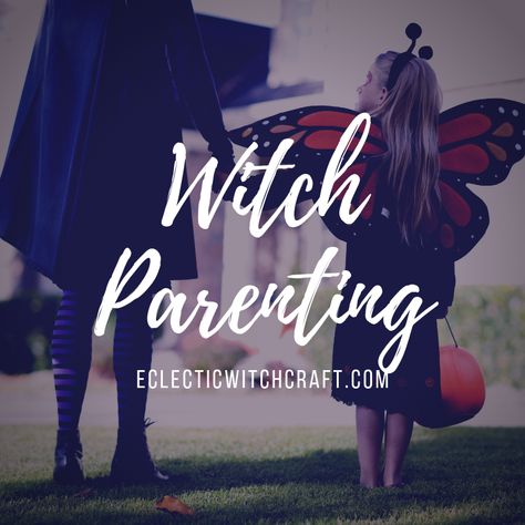 How to navigate the world of parenting and children when you're a witch. Spells for blessing your kids, crafts and ideas to teach kids about paganism and witchcraft, and more. How do you help your kids grow up in your pagan world? Novice Witch, Pagan Homeschooling, Ostara Traditions, Pagan Parenting, Moon Blessing, Witchy Mom, Homeschool Goals, Pagan Practices, Witch Mom