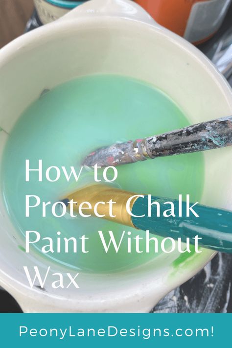 Protect Chalk Paint Without Wax Diy Wax For Chalk Paint, Layering Chalk Paint Colors, Sealing Chalk Paint, Painted Wood Chairs, Diy Chalk Paint Recipe, Make Chalk Paint, Waverly Chalk Paint, Chalk Paint Recipe, Homemade Chalk Paint