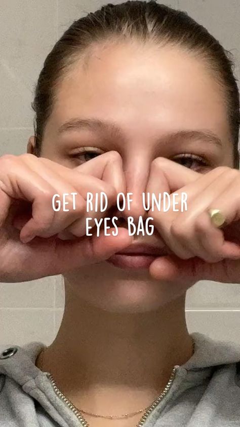 Get rid of under eyes bag Eye Bag Remedies, Beginner Skin Care Routine, Facial Routine Skincare, Facial Massage Routine, Face Yoga Facial Exercises, Diy Skin Care Routine, Serious Skin Care, Eye Exercises, Good Skin Tips