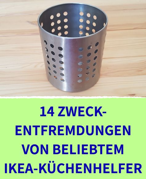 14 Zweckentfremdungen von beliebtem IKEA-Küchenhelfer 14 IKEA-Hacks mit ORDNING-Besteckhalter 14 IKEA-Hacks vom Feinsten: Diesen IKEA-Besteckhalter der Reihe ORDNING kann man vielseitig verwenden. Diese IKEA-Lifehacks sollte jeder kennen! Lifehack Ikea, Ikea Hacks Bad, Ikea Hack Lampe, Ikea Camping Hacks, Best Diy Ikea, Ikea Upcycling, Ikea Organisation, Ikea Inspiration, Ikea Organization