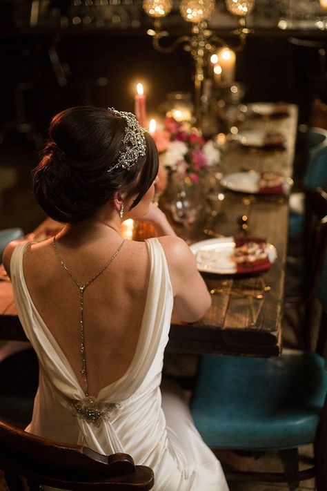 vintage speakeasy wedding inspiration | Matt Bigelow Photography | Glamour & Grace Vintage Speakeasy, 1920 Wedding, Speakeasy Wedding, Roaring 20s Wedding, Vintage Glam Wedding, 1930s Wedding, How To Dress For A Wedding, Great Gatsby Wedding, 1920s Wedding