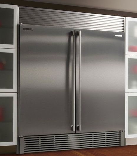 Redo Kitchen, Refrigerator Ideas, Large Refrigerator, Large Fridge, Side By Side Refrigerator, Perfume Tray, Kitchen Refrigerator, Prep Kitchen, Freezers