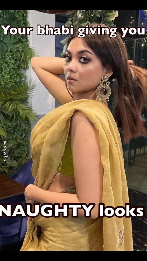 hot bhabi giving naughty looks bhabhi devar husband pati biwi wife patni Meme India, Sister Jokes, Dirty Jokes Funny, Small Gold Hoop Earrings, Dirty Memes, Money Images, Funny Jokes For Adults, Indian Aesthetic, Bollywood Celebrities