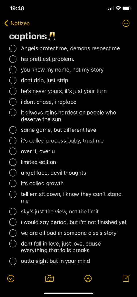 Insta High Light Ideas, Ig Bio Ideas Baddie Short, Things To Say In Your Bio, Dont Care Captions For Instagram, Twitter Bios Ideas Aesthetic, Picture Backrounds Ideas, Captions For Pictures Of Yourself 2023, Insta Captions 2023, Serious Captions For Instagram