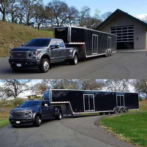 Hauling Trailers, E39 M5, Ozark National Forest, Truck Delivery, Mobile Library, Super Duty Trucks, Trailer Plans, Gooseneck Trailer, Towing Trailer