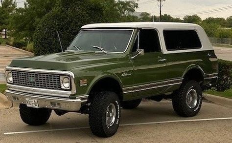 Chevy Blazer 1972, 1972 Chevy Blazer, Chevy K5 Blazer, Chevy Blazer K5, Blazer 4x4, Collector Cars For Sale, Hummer Cars, Dream Trucks, Vintage Pickup Trucks