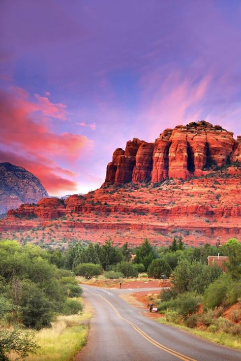 Arizona Attractions, Arizona Aesthetic, Arizona City, Cathedral Rock, Arizona Road Trip, Relaxing Weekend, Free Art Print, Desert Life, Us Road Trip